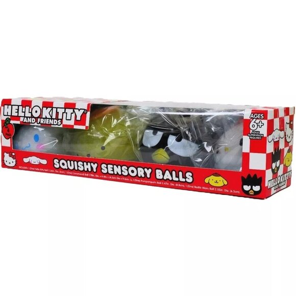 Sanrio Hello Kitty and Friends Stress & Sensory Balls - 4 Pack - Picture 3 of 4
